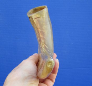 10 inches Polished Ram's Horn Shofar, Sheep Horn Shofar, War Horn -  Buy this one for $14.99