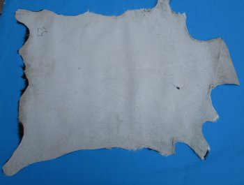 38 by 29-1/2 inches Authentic Goat Hide, Goat Skin with Black and White Fur - Buy this one for $44.99