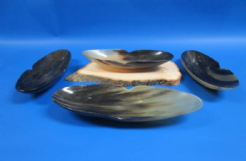 10-1/2 inches Boat Shaped Horn Bowls - $17.99