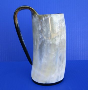 Polished Horn Beer Tankard 6-3/4 inches tall (14 to 15 oz) $34.99