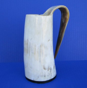 Polished Buffalo Horn 16 ounces Tankard 6-7/8" tall for $34.99