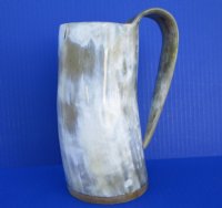 7-3/4 inches Light Colored 20 ounces Buffalo Horn Beer Tankard for Sale - Buy this one for $39.99