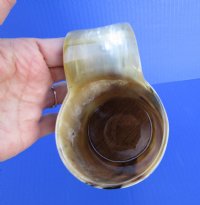 7-3/4 inches Light Colored 20 ounces Buffalo Horn Beer Tankard for Sale - Buy this one for $39.99