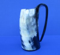 5-1/2 inches Polished Buffalo Horn Viking Mug with a Marble Look  (Holds 8 to 10 ounces) - Buy this one for $25.99