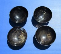 4 inches Small Round Horn Bowls  <font color=red> Wholesale</font>- 18 @ $5.00 each