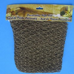 5 foot by 10 foot Decorative Fish Net for Sale for Nautical Themed Decorating -$9.99 each; 3 @ $7.95 each